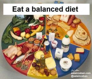 Eat a balanced diet