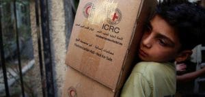 First aid convoy since June enters Syria’s Homs: ICRC 
