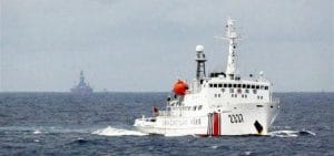 Chinese military planes patrol over disputed islands